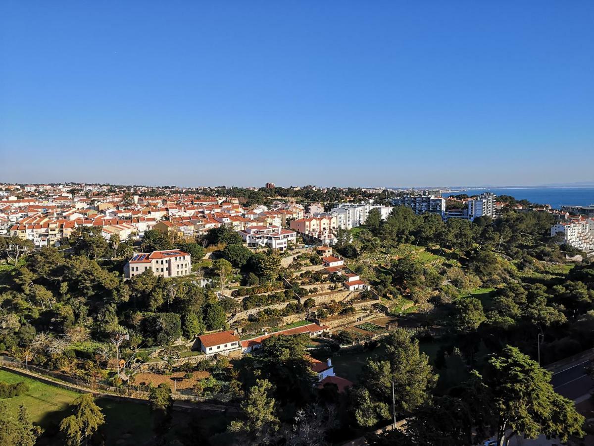 Superb View Over Cascais And The Ocean, With Wonderful Balcony 外观 照片